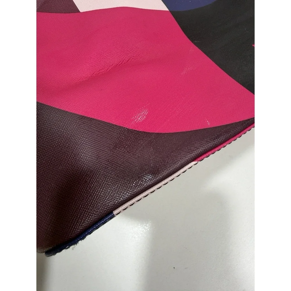 Kate Spade Tote Bag Shore Street Multicolor Pink Margarretta Purse Handbag Tote - Picture 8 of 14